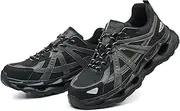 [WOWSTICK] Lightweight Composite Toe Shoes, Breathbale Work Safety Steel Toe Construction Warehouse Sneakers