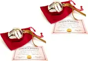 Polar Exp Sleigh Bell and Certificate of Authenticity (2)