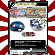 Pokemon TCG: Party Bundle - 50 Assorted Cards in a Tin, 1 Ultra Rare Card