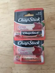 Chapstick Crisp Apple, Clear New (Set Of 2)