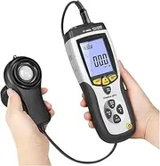 High Performance Luxmeter Digital Light Tester Illuminance Meter Handheld Light Meter for Homes, Agriculture, Warehouse