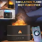 Air Humidifier Essential Oil Diffuser Bedroom Fire Flame Air Humidifier Mist NEW