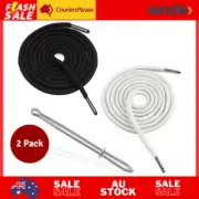 2 Pack 51 Inch Replacement Drawstrings Cotton Drawstring Cord, Suitable for Swea