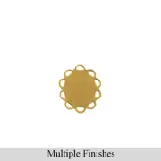 10x8mm Flat Pad Lace Edge Oval Setting (14)