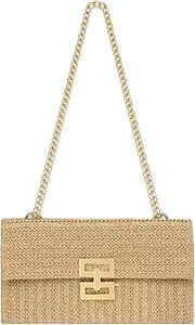 [Rancco] Women Evening Envelope Handbag Prom Sequin Clutch Purse Shoulder Cross Body Bag