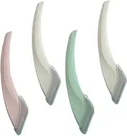 Beavorty 4pcs Eyebrow Razor Compact Lightweight Professional Trimming Tool for Women Random