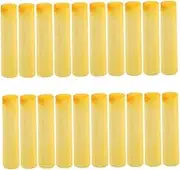 Generic 20pcs Large Chalk Edible Chalk Mini Chalk Pens Chalkboard Chalk Professional Sidewalk Chalk White Chalk Small Chalkboard Chalk Container Removable Wallpaper Gypsum Powder Yellow