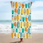 Beach Towel Not Easy to Fade Sand-free Microfiber Sport Travel Towel Washable