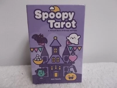 Spoopy Tarot 78 Card Deck of Creepy & Cute Ami Naeily Sealed New Box Halloween