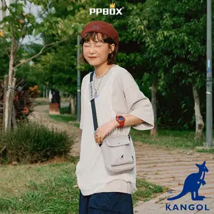 KANGOL 側背小帥包 情侶款 69553009 斜背包 男包 女包 小廢包 側背包 新衣新包