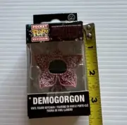 NEW Pocket Funko Pop Keychain - Stranger Things - Demogorgon Open Faced