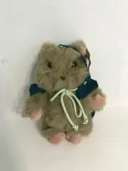 Vintage 1986' Disney Lucas Films Star Wars Star Tours Ewok 12" Plush Faded Cape