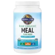 Garden of Life, RAW Organic, Meal Replacement Shake, Lightly Sweet, 37.53 oz (1,064 g)