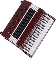 LALADEFIEE Decorative Accordion Model Design Resin Material for Office Home