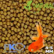 FKC Goldfish & Koi Medium Aqua Aquarium, Pond Floating Fish Food Pellets 5-6mm