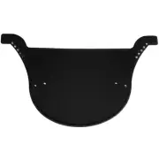 Proto race plate - Blank plate in BLACK - Old School BMX