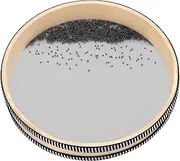 Hofeztey Ocean Drum, 10" Sea Wave Drum for Meditation & Relaxation, Natural Color Rain Drumfor Stress Relief, Musical Sound Healing Instruments Ocean Sound Drum for Holistic Healing