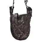 Vixxsin Conjure Studded Pentagram Crossbody Goth Handbag Purse A-CONJURE-B-1