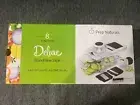 Prep Naturals Deluxe Mandoline Slicer 8 Functions Slice Cut Grate Julienne NEW
