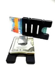 BilletVault Wallet Aluminum RFID protection black front pocket