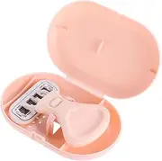 FRCOLOR 1 Set Mini Shaver Clothes Shaver Razor Women's Razors Waterproof Hair Trimmer Hair Trimmer Tool Manual Depilator Women Supply Durable Depilator Plastic Abs Pink
