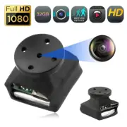 1080P Mini Camera Smallest Video Recorder DVR Tiny Body Button DV Camcorder 32G
