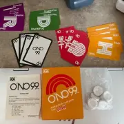 O'no 99 Card Game Uno 1983 CARDS Opened NEVER USED NEW