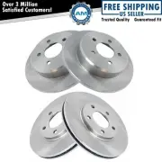 Front & Rear Disc Brake Rotor Kit for Dodge Chrysler Plymouth Mini Van