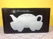 BIA Cordon Bleu "Time-4-Tea" Teapot and Cups New in Box