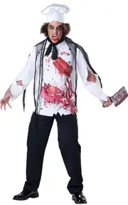 Scary Goremet Chef Adults Costume