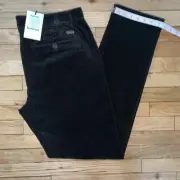 NWT Barbour Neuston Stretch Cord Corduroy Brown Pants Trousers Regular W38/ L 33