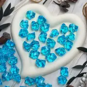150 Pieces Fake Ice Rocks Cubes,Acrylic Vase Fillers Gems Beads Crystals Clear R