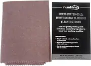 Nushine Gold, White Gold & Platinum Cleaning Cloth (Large 44 x 31.5cm) - Contains Special Impregnation