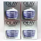 Olay Regenerist Retinol24 +Peptide 1.7oz Night Hydrating Moisturizer - Lot of 4