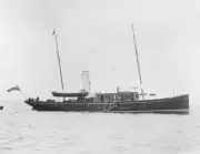 The Steam Yacht Oriana OLD SHIPPING PHOTO