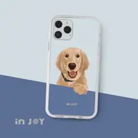 在飛比找PChome24h購物優惠-INJOY mall iPhone XS max 黑皮黃金獵