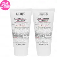 在飛比找momo購物網優惠-【Kiehl’s 契爾氏】冰河保濕潔面乳(150ml*2 專