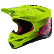 Supertech S-M10 Unite Helmet Ece 22.06 Yellow Fluo Black Diva Pink Gl
