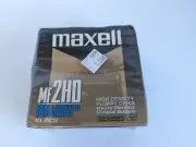 MAXELL MF2HD 3-1/2" (3.5) High Density Floppy Disks - SEALED BOX 10 (MAC FORMAT)