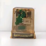 The Incredible Hulk Clock & Lights MARVEL 2003 - NEW