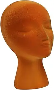 IWOWHERO 1pc Female Wig Display Mannequin Head Simulated Model for Hair Styling Displaying Wigs Hats and Accessories for Salon DIY Use Multi Purpose Holder