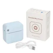 Portable Mini Printer Blue Inkless Bluetooth Phone Pocket Thermal Printing