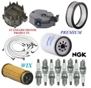 Tune Up Kit Filters Cap Wire Spark Plugs For GMC C2500 Suburban V8 5.0L 1985