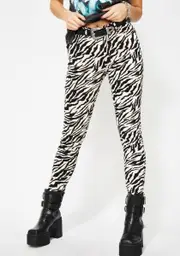 [Dolls Kill] Zebra Ultimate Jeans