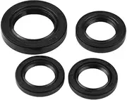 TOUISEDGI Engine Crankshaft Gear Crank Case Oil Seal High Strength Rubber GY6 125 150 152 QMI 157QMJ Japanese Chinese Scooters ATVs Mopeds Go Karts Quads Motorcycles