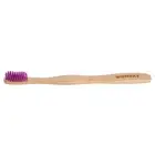 Wombat Adult Bamboo Toothbrush - Purple