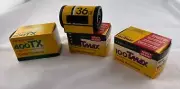 (4 Rolls Of Film) Kodak TMax 100 + TMax 400 Professional-expired Film-discount