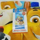 PAW Patrol Cotton Beach Towel Large 28"W x 58"L Marshall Skye Chase
