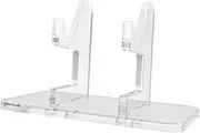 LIFKICH Game Controller Rack Sturdy Acrylic Gamepad Display Stand for Desktop Easy Installation Thickness for Cabinet Desk Shelf Use