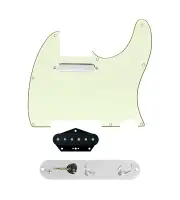 920D Custom Texas Grit Loaded Pickguard for Tele With Mint Green Pickguard an...